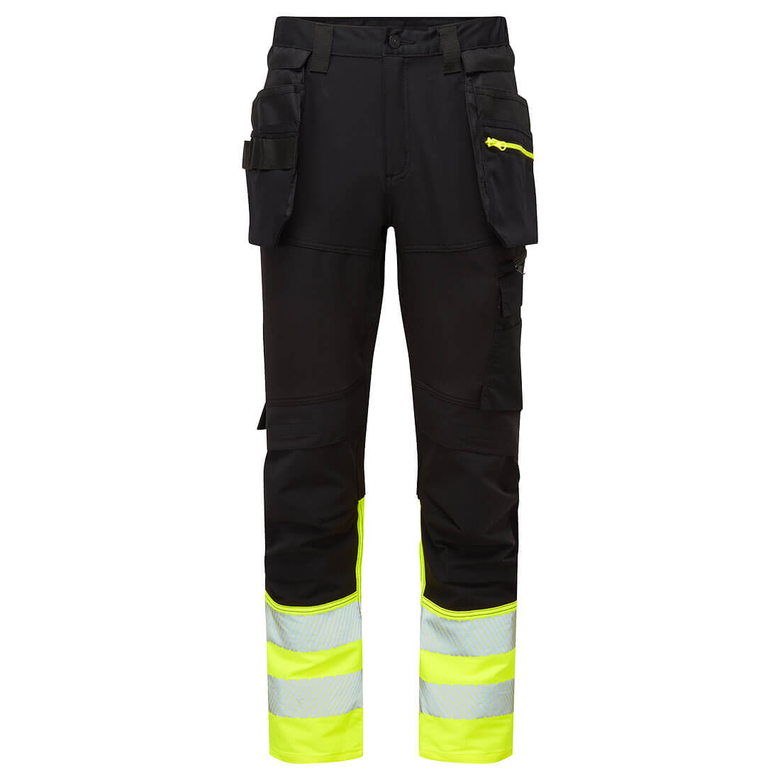 DX4 Hi-Vis 1-luokan Craft-housut irrotettavilla riipputaskuilla - DX457-1