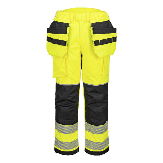 PW3 FR Modaflame Hi-Vis vuorelliset talviriipputaskuhousut - FR427-1