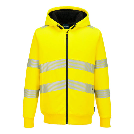 PW321 Hi-Vis vetoketjullinen talvihuppari - PW321-1