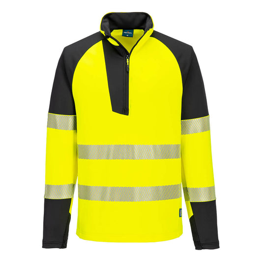 PW3 Hi-Vis 1/4 vetoketju College-pusero - T172-1