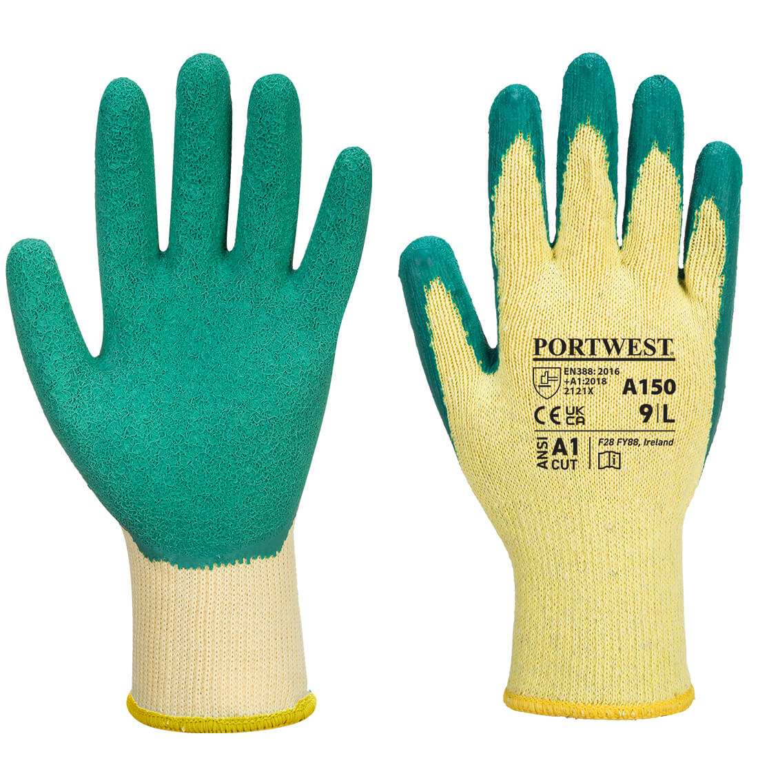 ClassicGrip Työkäsine Latex-pinnoitteella A150