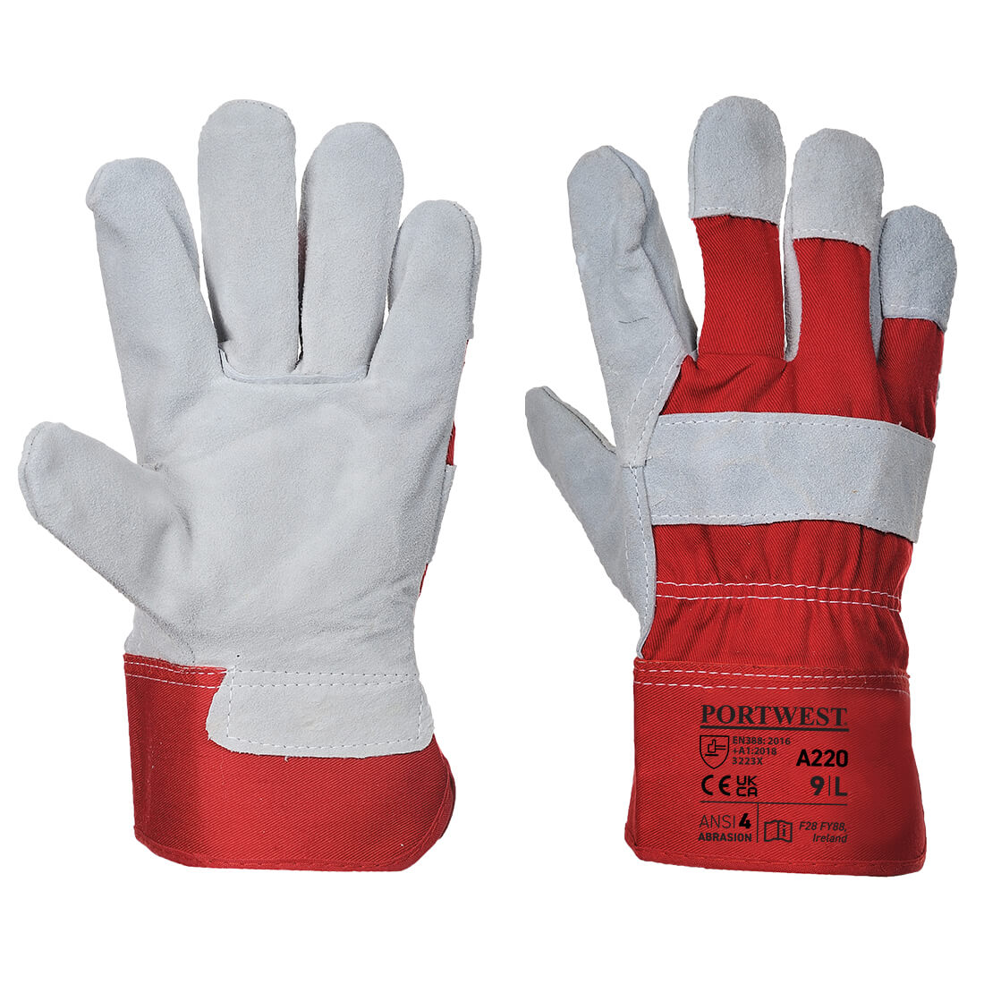 Premium Chrome Rigger-työrukkaset A220
