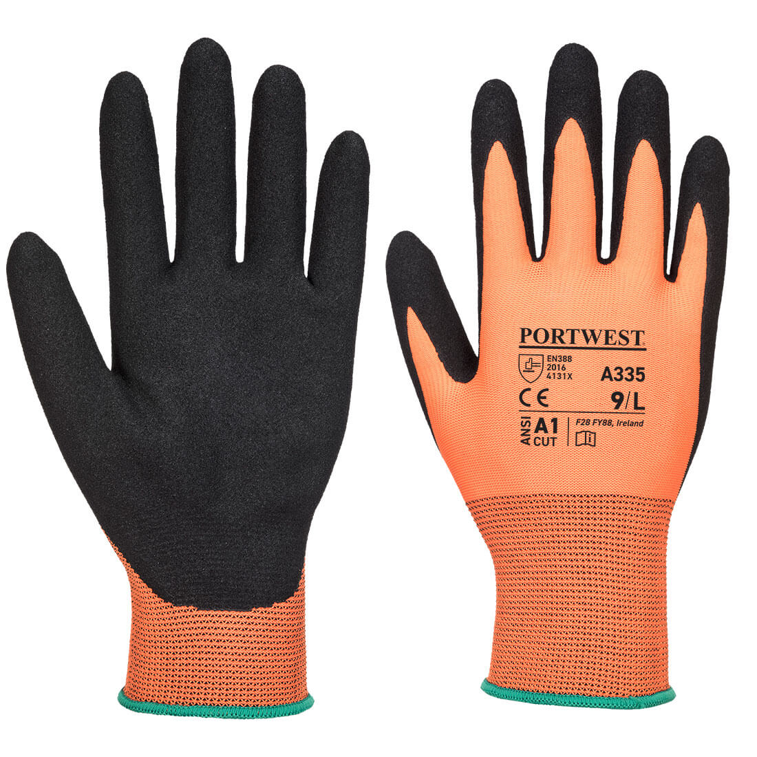 Dermi Grip Nitriilipinnoitettu Työkäsine NPR15 A335