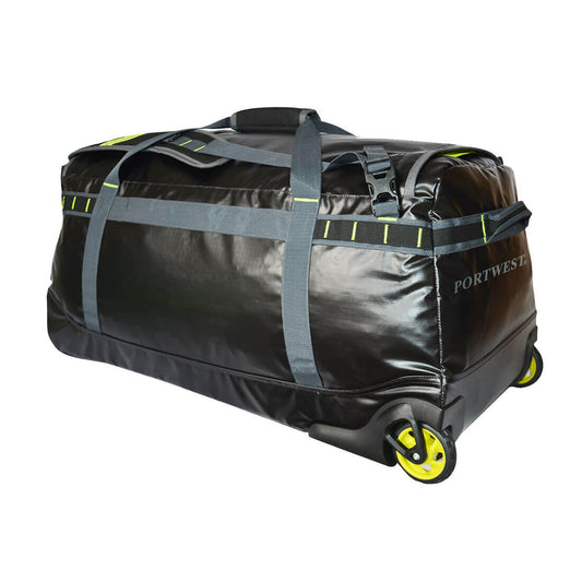 PW3 100L Vedenpitävä pyörällinen Duffelikangas-varustelaukku B951
