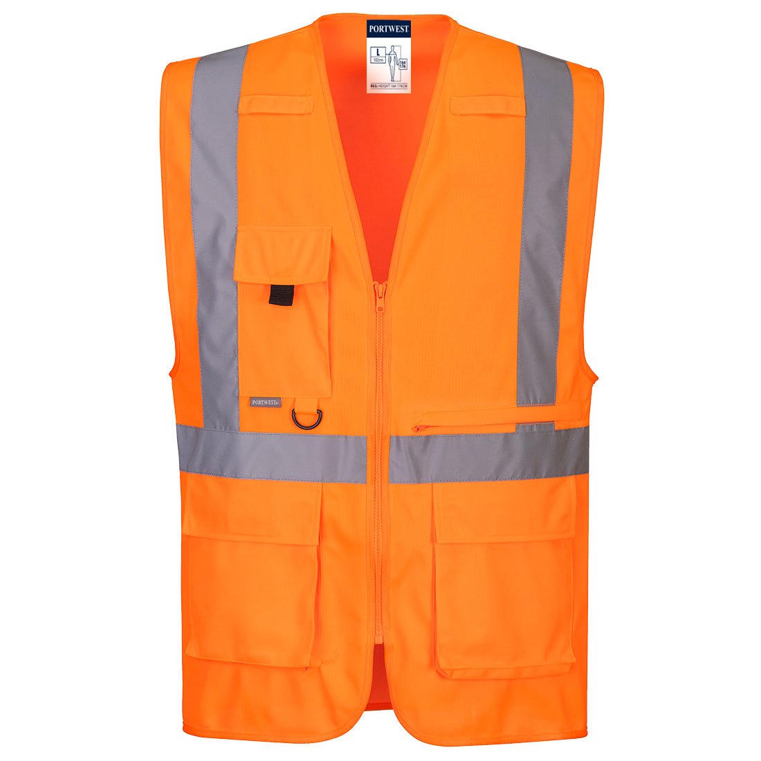 Hi-Vis Huomioliivi Tablettitietokonetaskulla C357