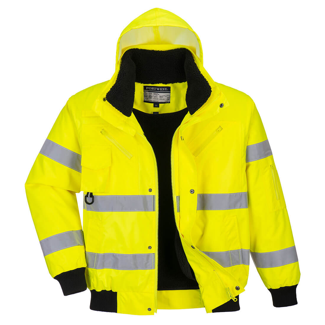 Hi-Vis 3-in-1 Bomber-mallinen Huomiotakki C467