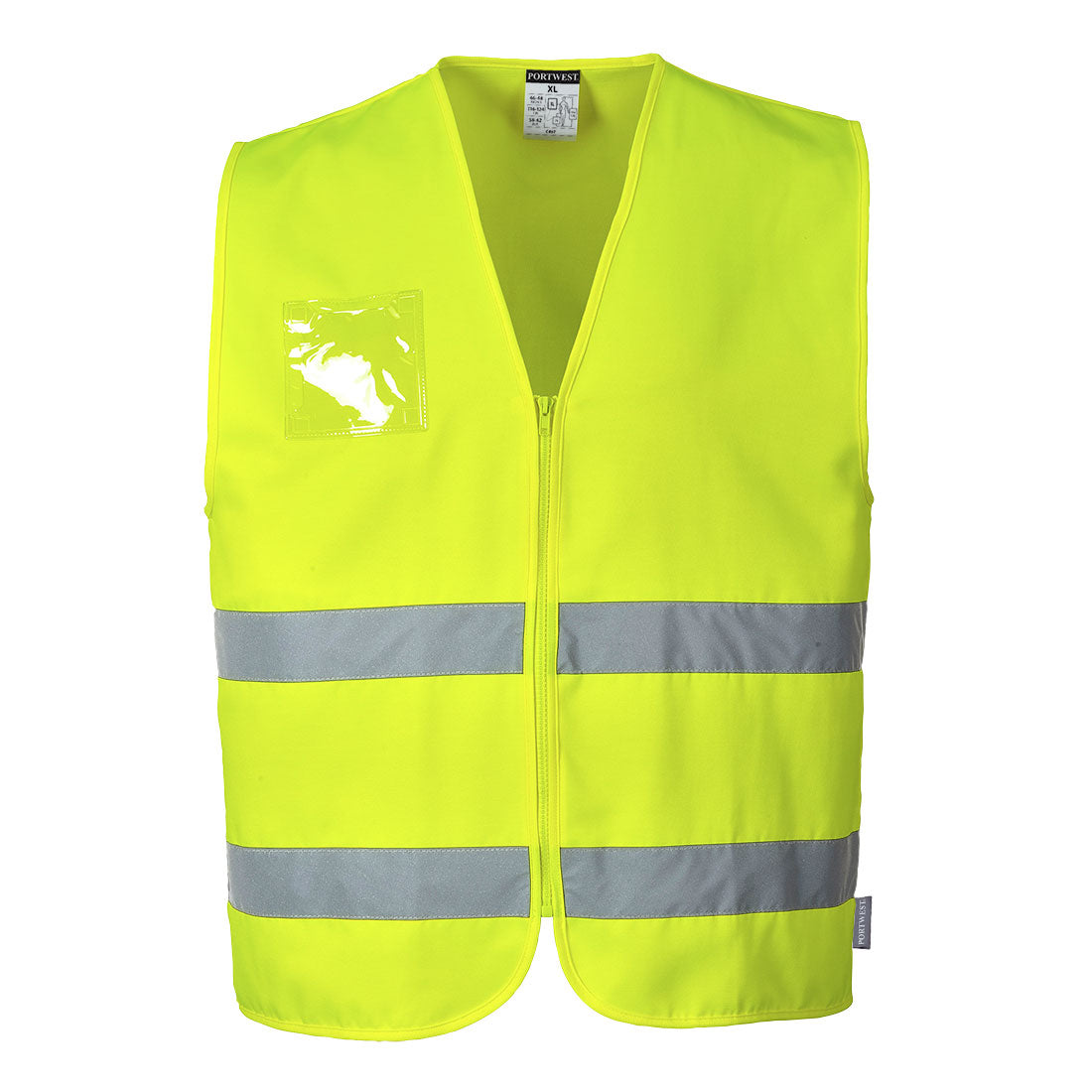 Hi-Vis Huomioliivi Vetoketjulla C497