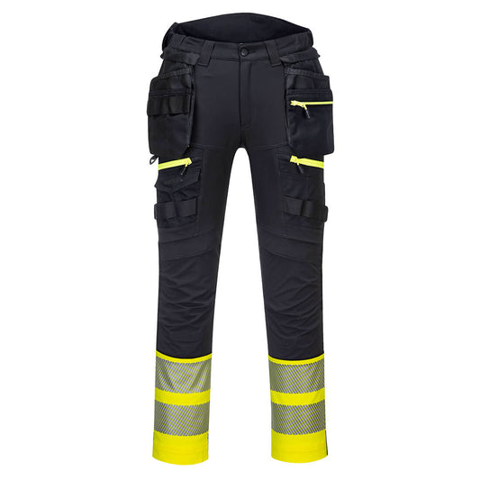Portwest DX4 Hi-Vis Stretch Riipputaskuhousut DX445