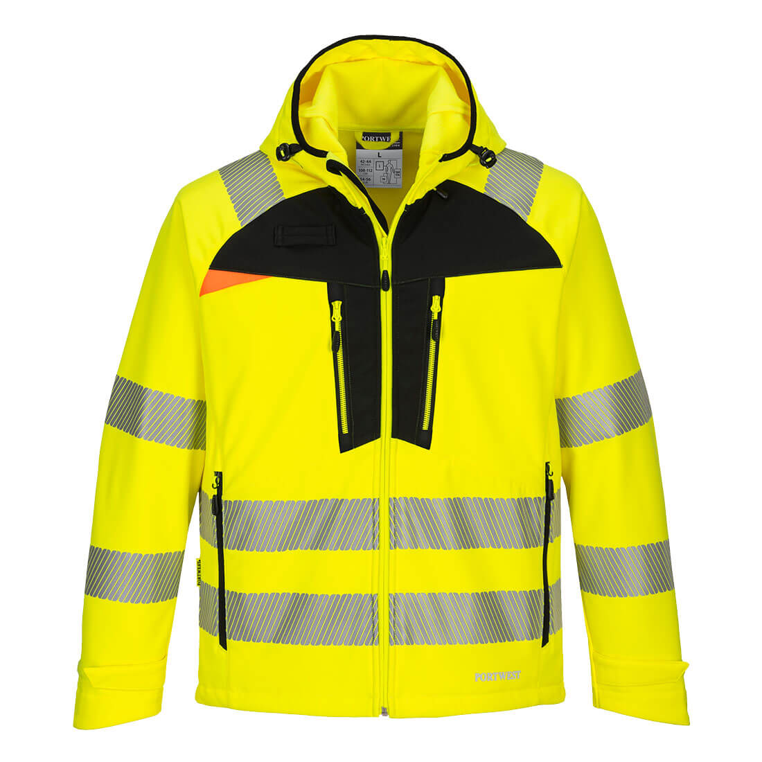 Portwest DX4 Hi-Vis Softshell-työtakki DX475