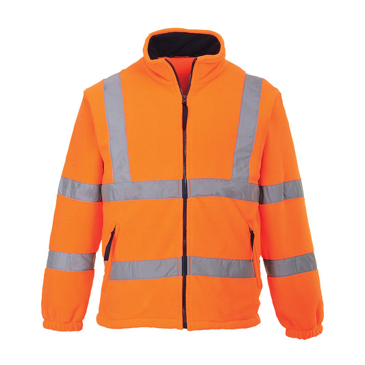 Hi-Vis Polar Huomiofleecetakki Verkkovuorella F300