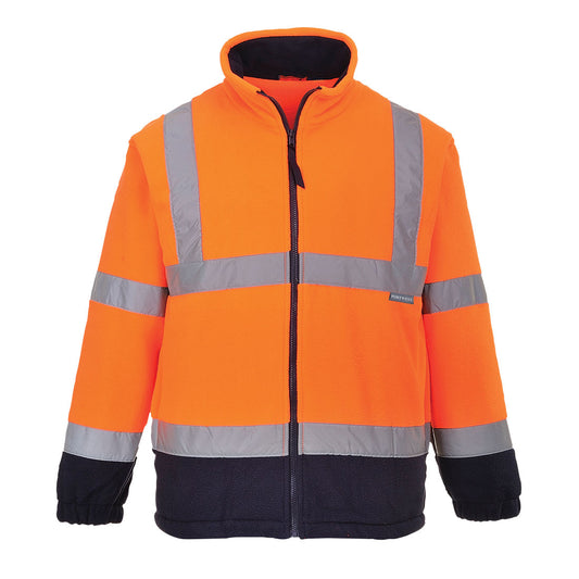 Portwest Hi-Vis Pitkähihainen fleecehuomiopaita F301