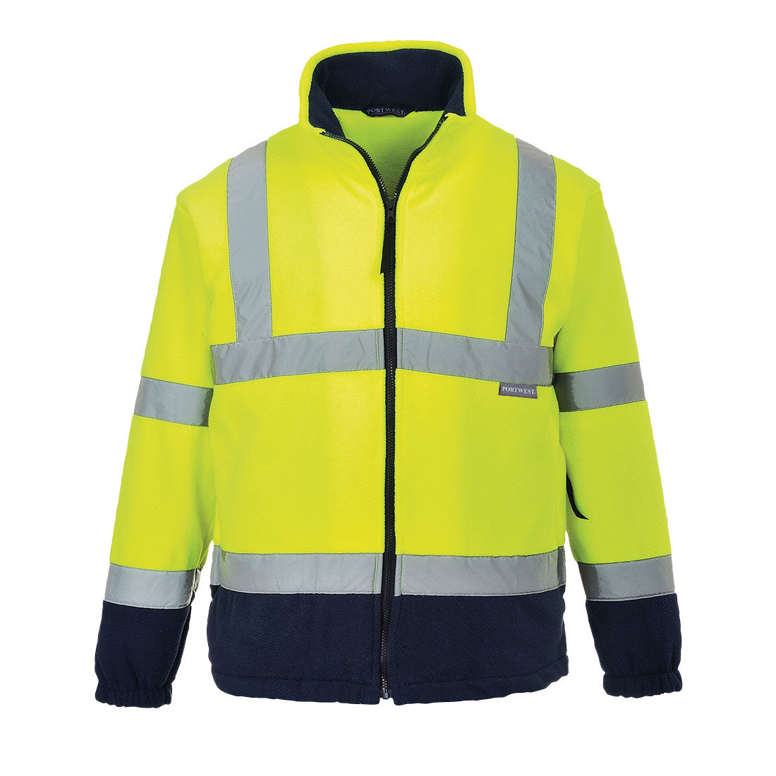 Portwest Hi-Vis Pitkähihainen fleecehuomiopaita F301