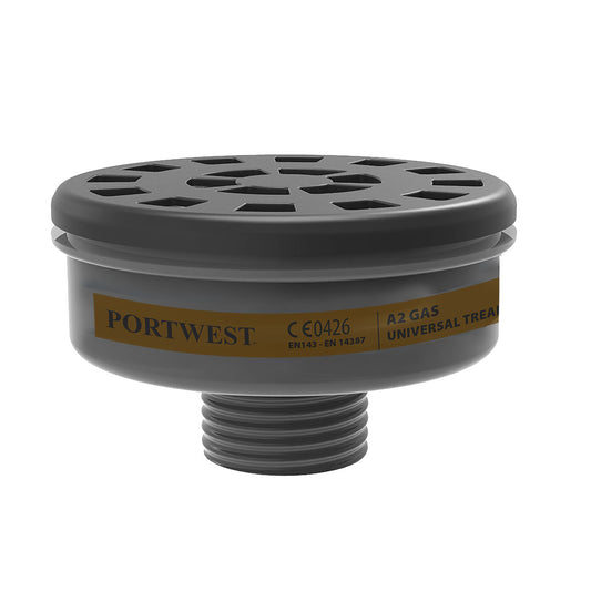 Portwest Kaasusuodatin A2-Luokka / Laatikko 6 kpl. P906