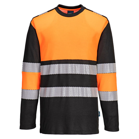 PW3 Hi-Vis pitkähihainen paita (luokka 1) PW312