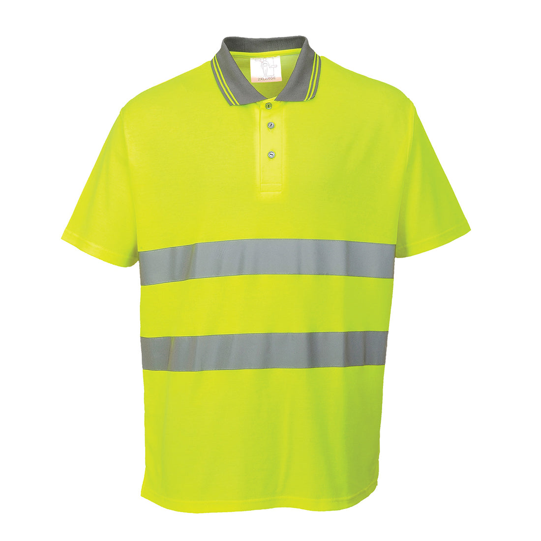 Lyhythihainen Huomiopikeepaita Cotton Comfort S171