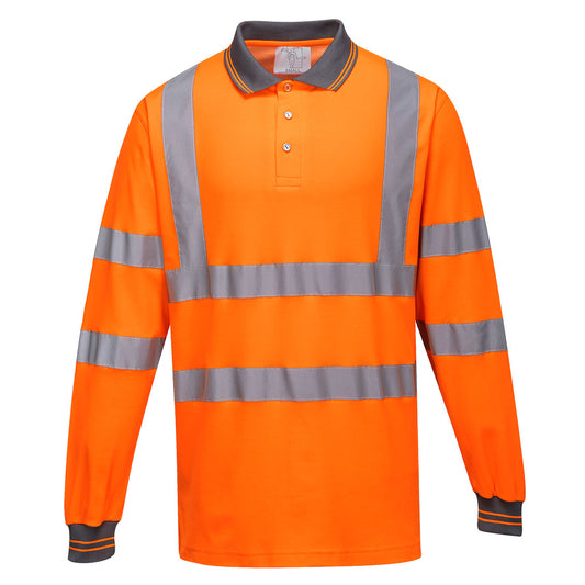 Pitkähihainen Cotton Comfort-polo S271
