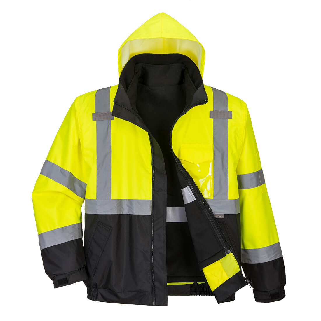 Hi-Vis Premoum 3-in-1 Huomiotakki Lyhyt S365
