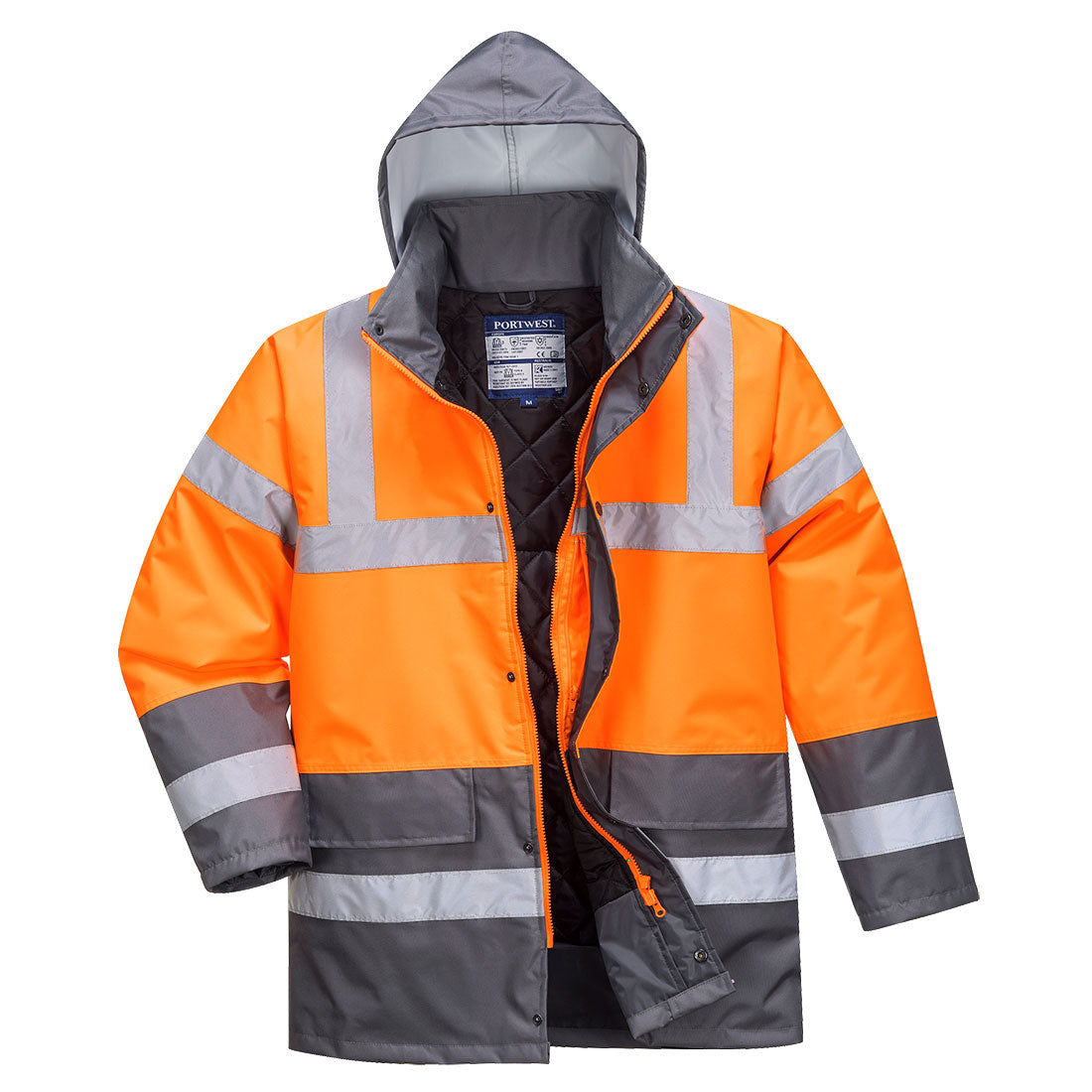 Hi-Vis Traffic Kaksisävyinen Huomiotakki S467