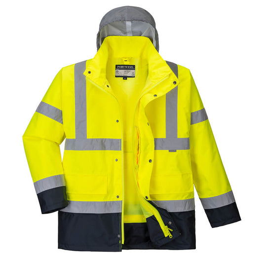 Traffic Hi-Vis 4-in-1 Pitkä huomiotakki S471