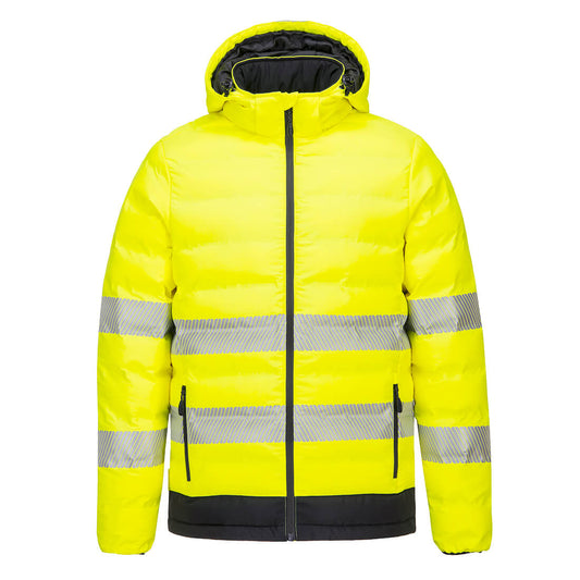 Hi-Vis Ultrasonic Lämmitettävä Kevyttoppatakki S548