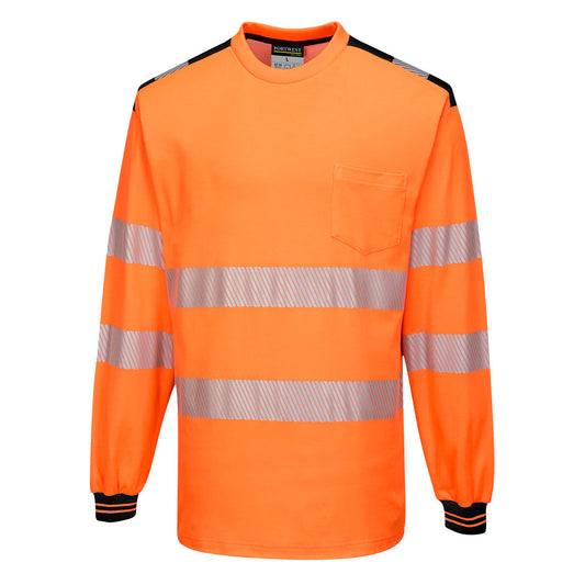 PW3 Hi-Vis Pitkähihainen t-paita T185