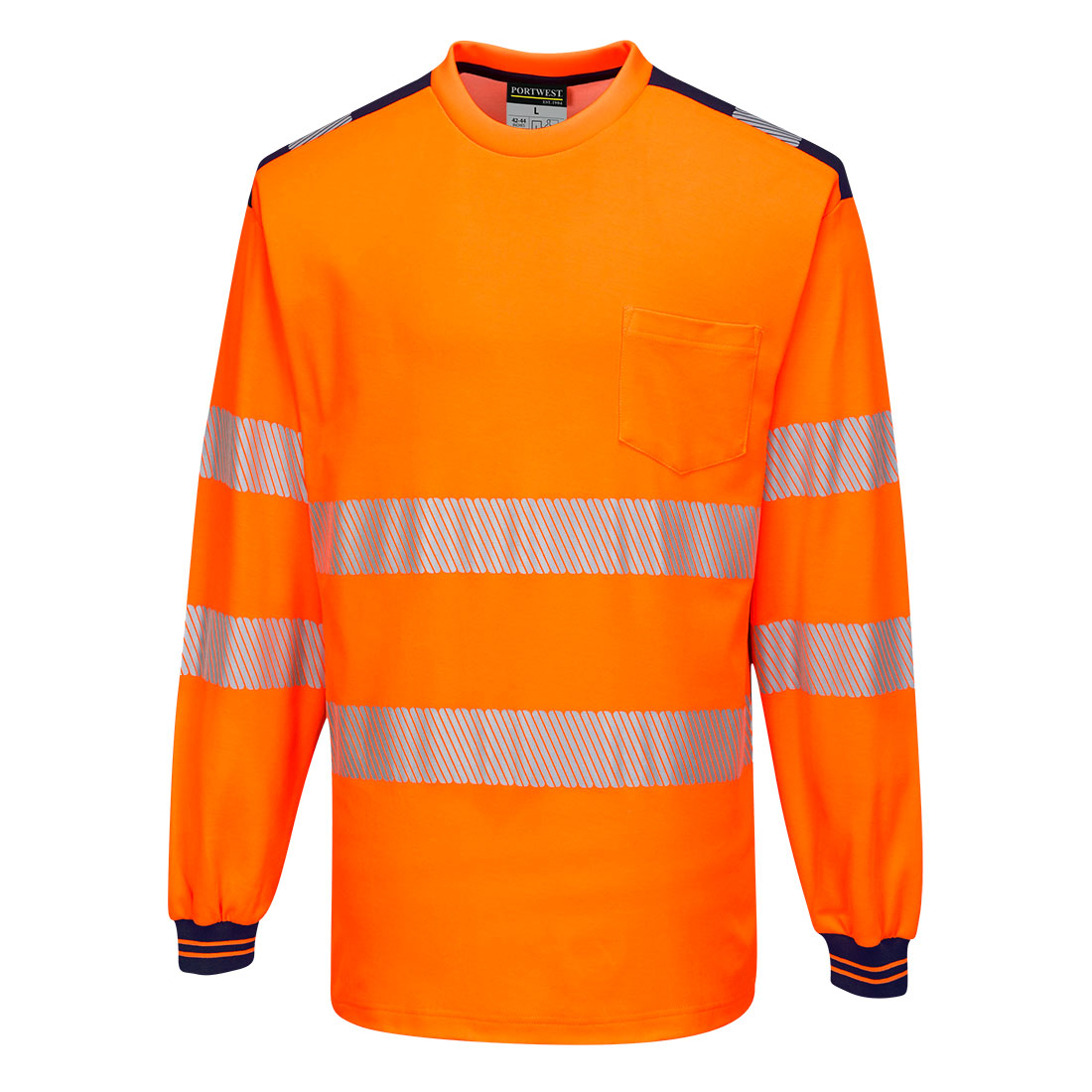 PW3 Hi-Vis Pitkähihainen t-paita T185