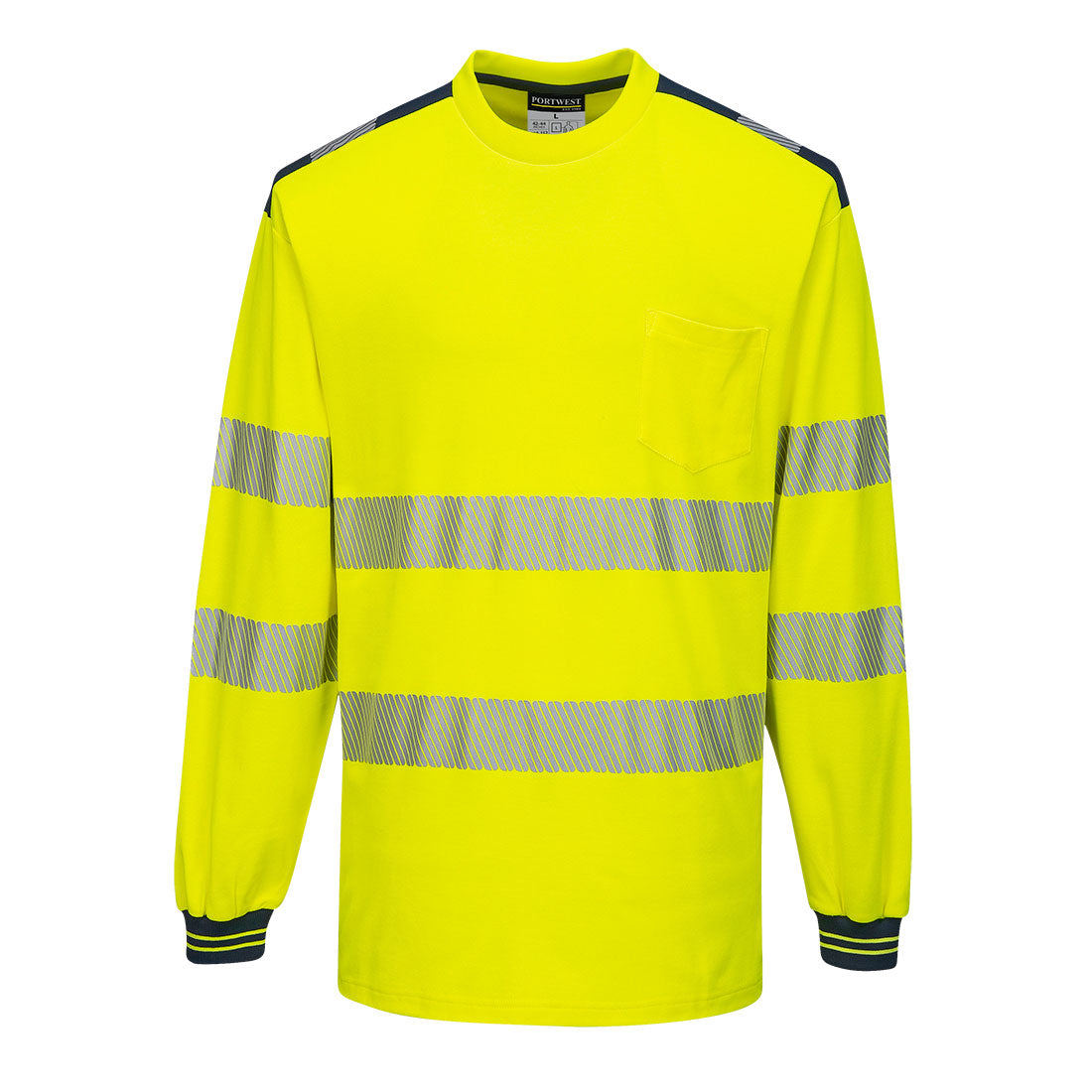 PW3 Hi-Vis Pitkähihainen t-paita T185