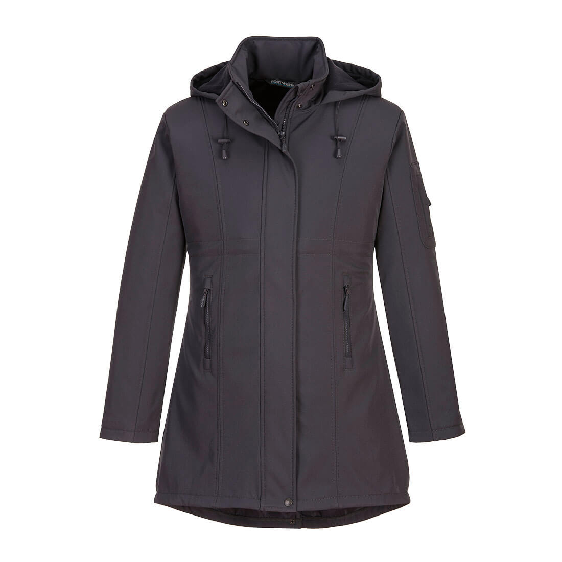 Carla Naisten Pitkä Softshell-takki TK42