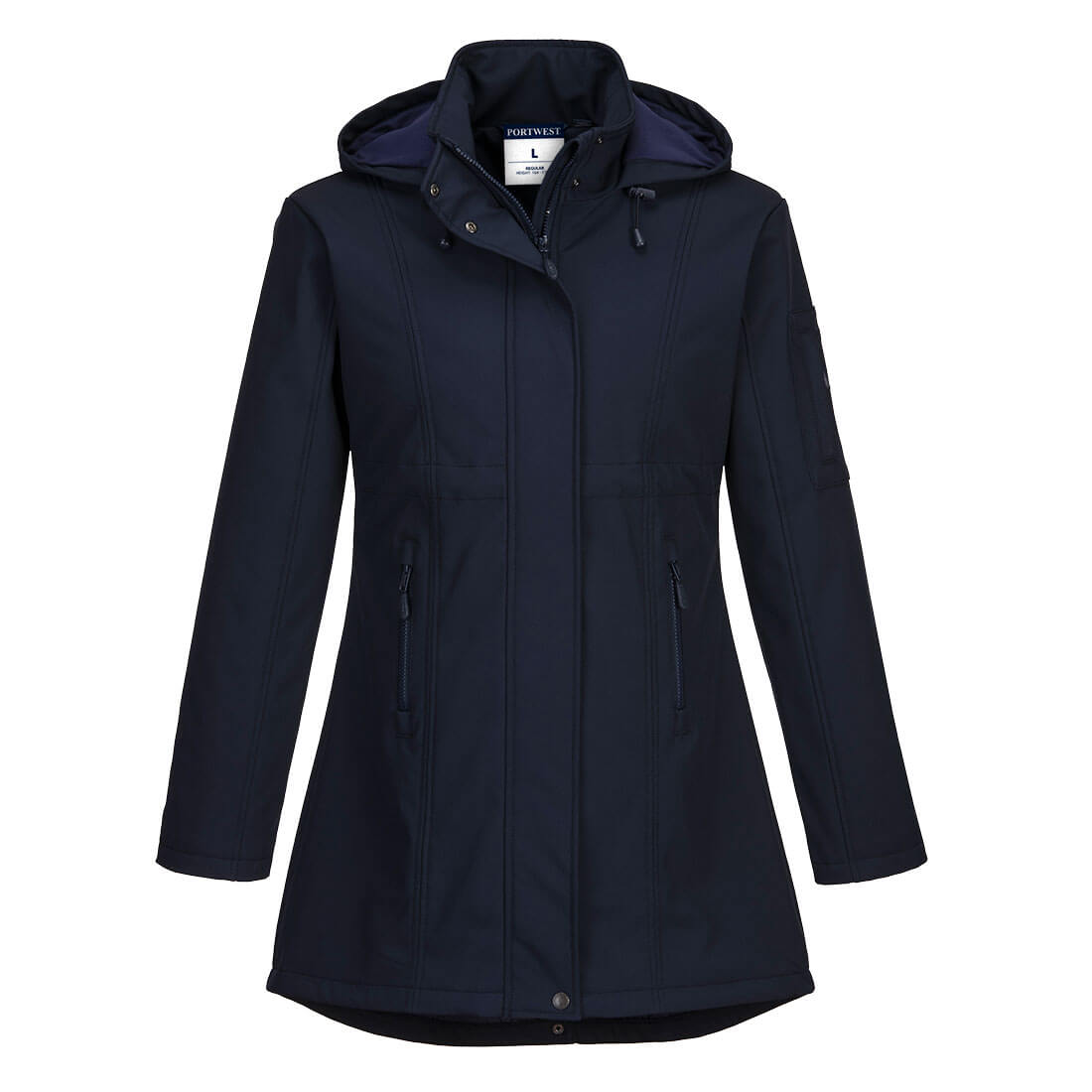Carla Naisten Pitkä Softshell-takki TK42