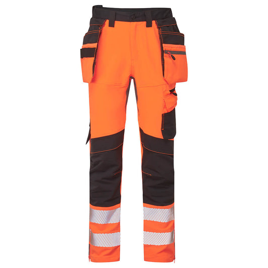 DX4 Hi-Vis Craft-housut irrotettavilla riipputaskuilla - DX454-0