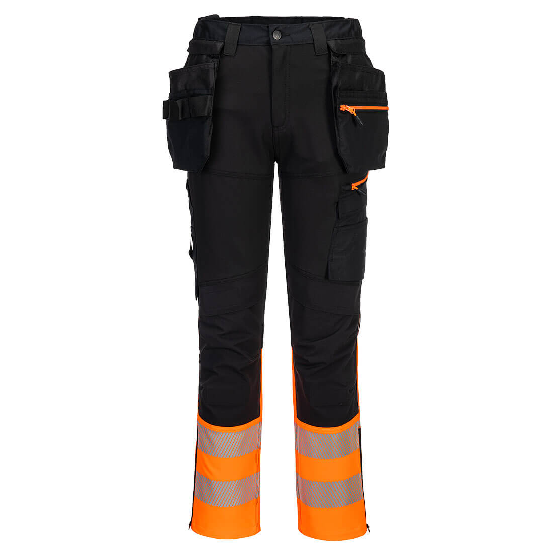 DX4 Hi-Vis 1-luokan Craft-housut irrotettavilla riipputaskuilla - DX457-0