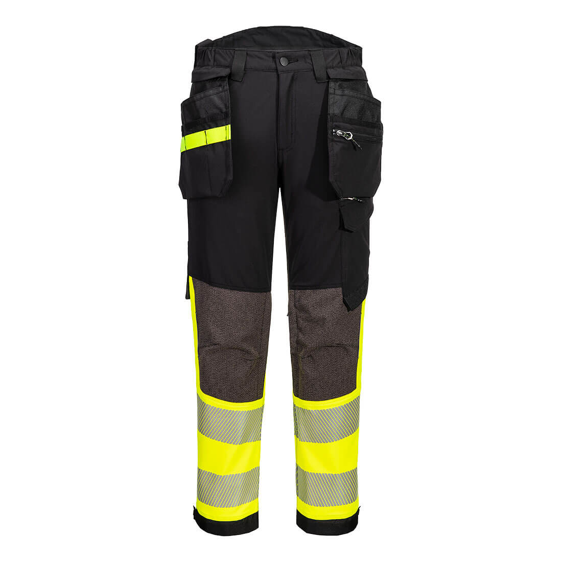 EV4 Hi-Vis 1-luokan joustavat housut irroitettavilla riipputaskuilla - EV442-2