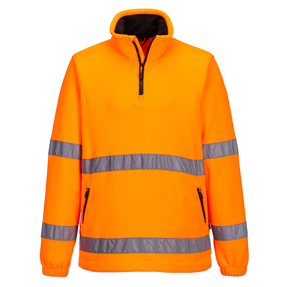 Hi-Vis 1/2 vetoketju Fleece - F302-0