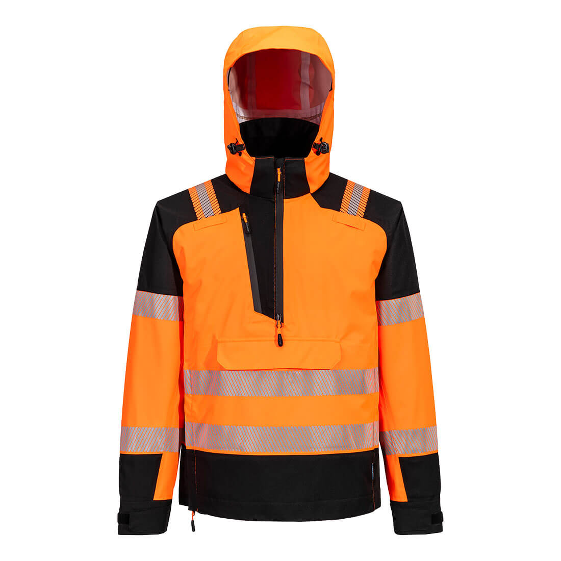 PW3 Hi-Vis Hupullinen sadetta pitävä anorakki (3L) - T161-0