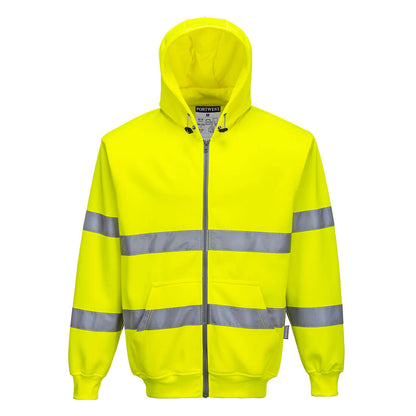 Hi-Vis vetoketjuhuppari - B305