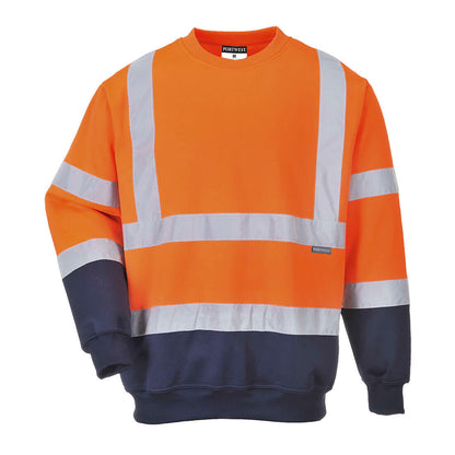 2-sävy HiVis huppari - B306