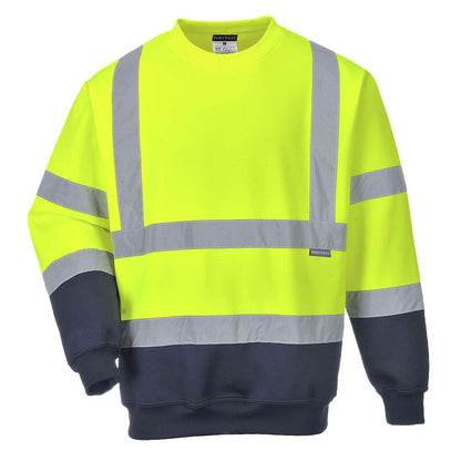 2-sävy HiVis huppari - B306