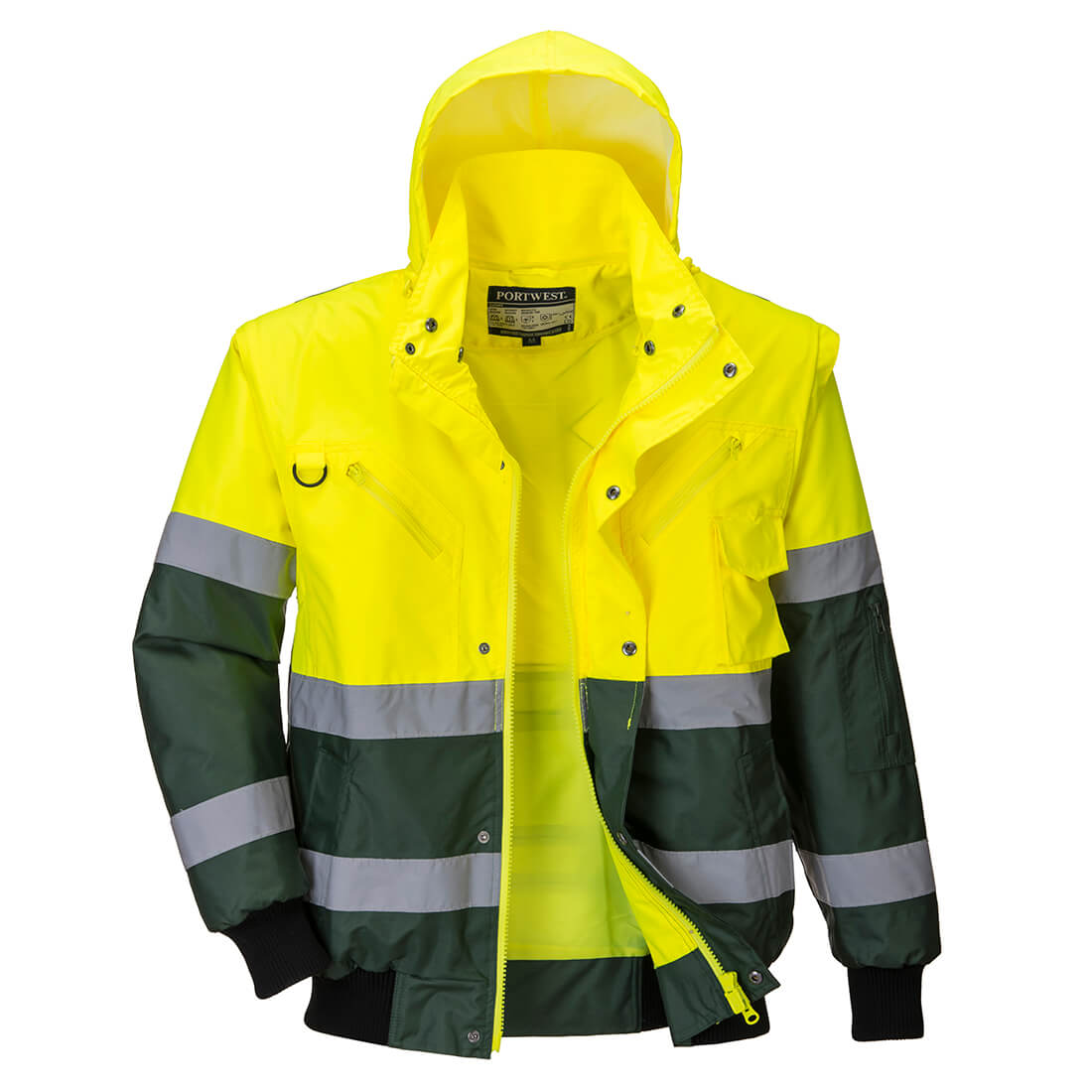 X-Hi-Vis Bomber-takki C565