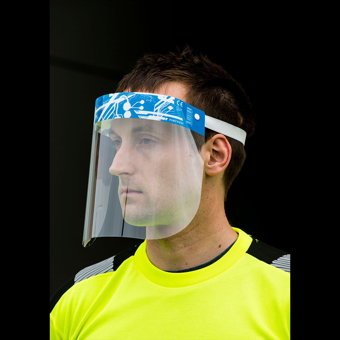 Portwest Pehmustettu APET Kokokasvovisiiri / Laatikko 100kpl CV16