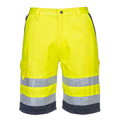 Hi-Vis Poly-Puuvilla shortsit - E043