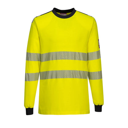 PW3 Modaflame Knit Hi-Vis FR pitkähihainen t-paita - FR701