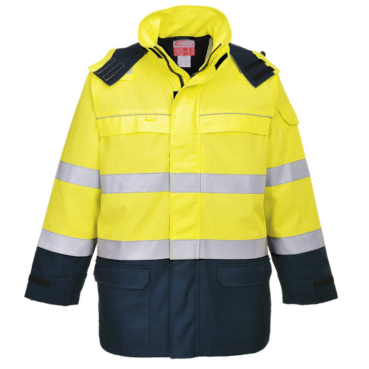 BizFlame Hi-Vis Palosuojattu Työtakki FR79