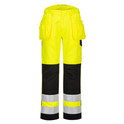 PW2 Hi-Vis Riipputaskuhousut - PW242