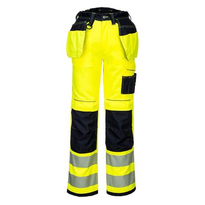 PW3 Hi-Vis Stretch- riipputaskuhousut - PW306
