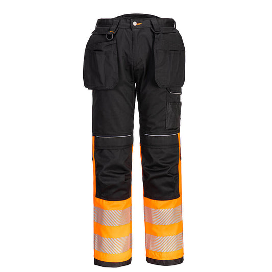 PW3 Hi-Vis Riipputaskuhousut (Luokka 1) PW307