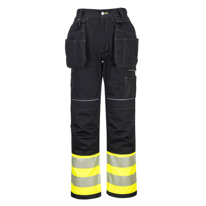 PW3 Hi-Vis Riipputaskuhousut (Luokka 1) - PW307