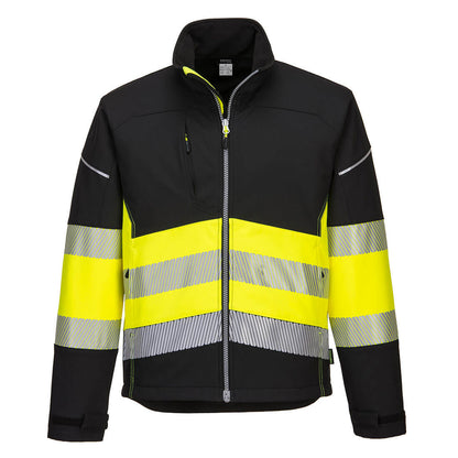 PW3 Hi-Vis Luokka 1 Softshell takki 3L - PW375