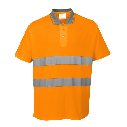 Lyhythihainen Huomiopikeepaita Cotton Comfort S171