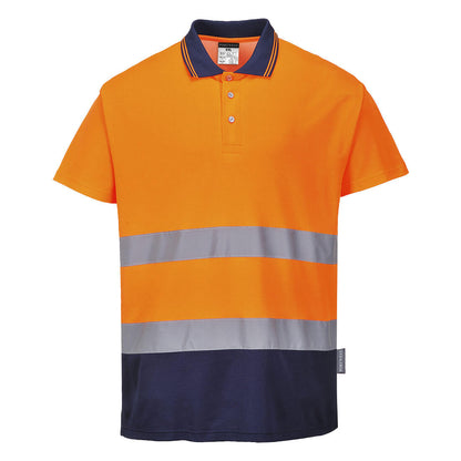 Kaksiväri Cotton Comfort- polo  - S174