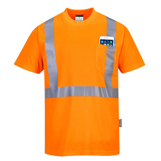 Hi-Vis T-paita Taskulla S190